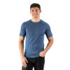 EDZ men's merino T-shirt 200g denim blue