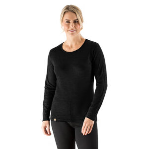EDZ women's merino base layer thermal long sleeve top