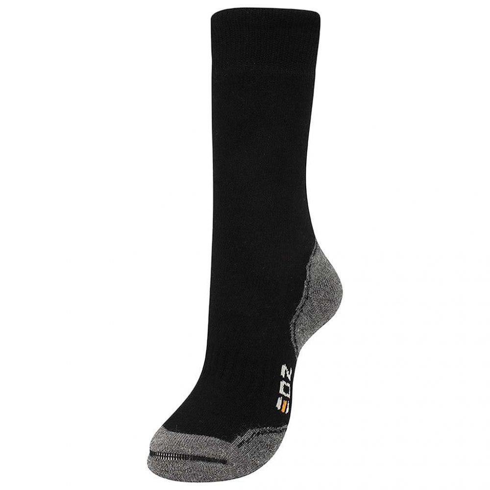 EDZ Merino Wool Boot Socks Standard Length (Black)