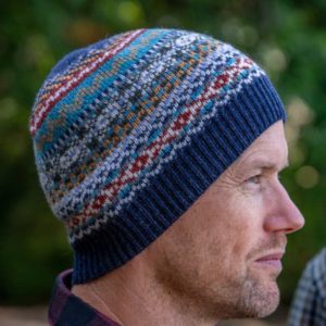 EDZ Fairisle Wool Beanie Hat