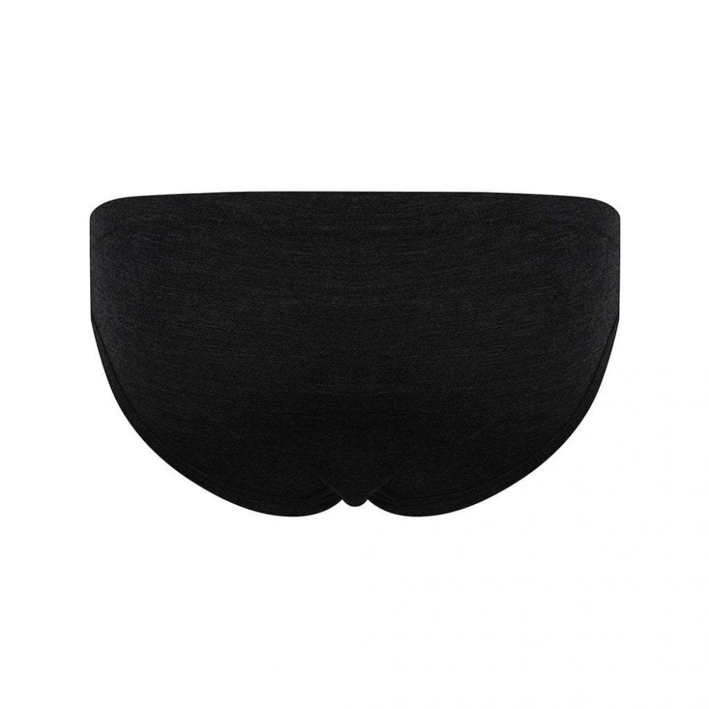 EDZ Merino Wool 200gsm Womens Briefs Black (3 Pack)