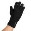 EDZ boiled wool gloves black