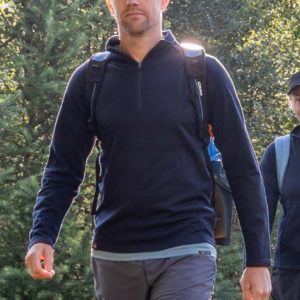 EDZ Men's Merino 260g Mid-Layer Zip Neck Classic Navy Blue