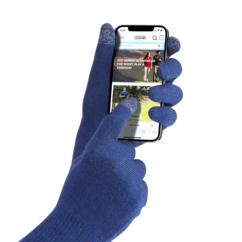merino touch-screen thermal gloves